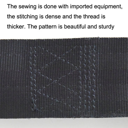 2pcs B7 Free Installation Motorcycle / Stretcher / Electric Wheelchair Seat Belt, Seat Belt (Black)