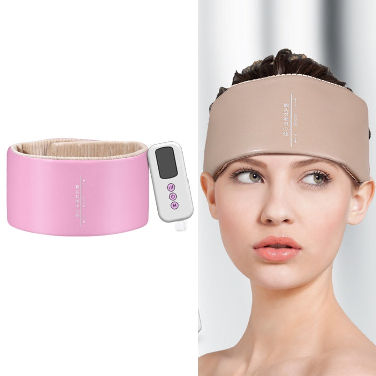 JKQ-121 Head Massager Multifunctional Hot Compress Headache Sleep Aid Head Therapy Instrument, JKQ-121 Camel, JKQ-121 Pink