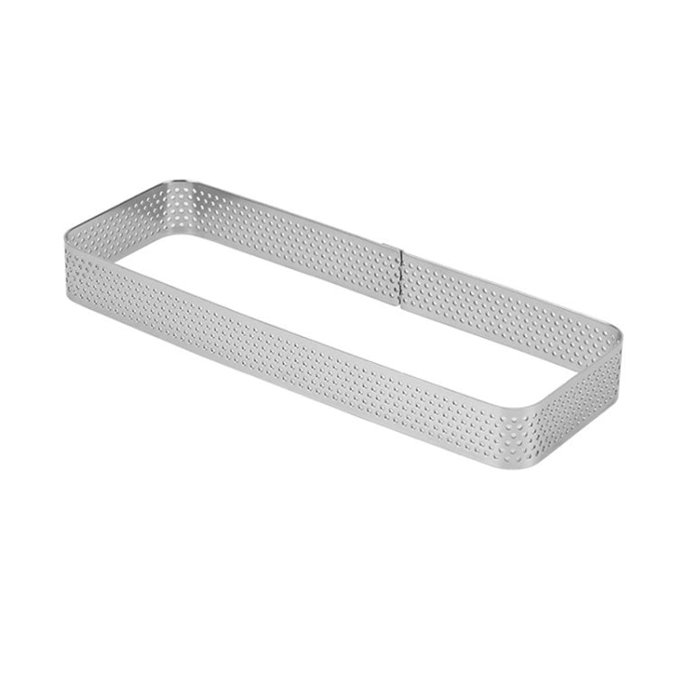 BN1006 Stainless Steel Mousse Circle Thickened Perforated Cake Mold DIY Baking Tools, Love(3.1 inches), Rectangle(4.3 inches), Rectangle(4.7 inches), Rectangle(7 inches), Square(2.9 inches), Square(3.3 inches), Square(3.9 inches), Square(4.7 inches)���...