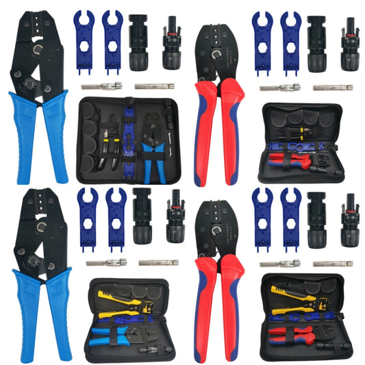Photovoltaic Connector Crimping Pliers Solar Panel Installation Tools, Set 1, Set 2, Set 3, Set 4, 731, LY-2546b, 2546B, 7inch Clamp