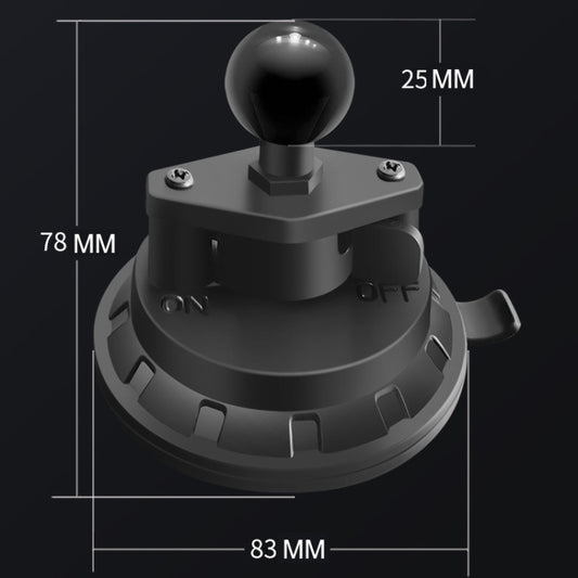 Car Windshield Dashboard Phone Holder Ball Head Suction Cup Base, 998123