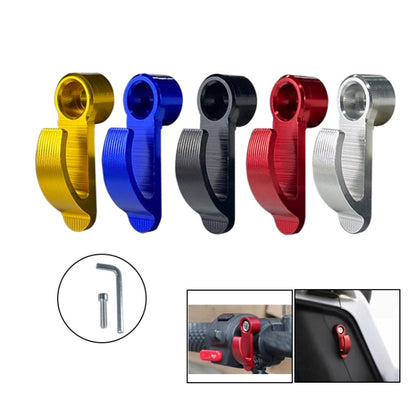 2pcs Motorcycle Modified Helmet Hook Scooter Side Storage Hook, Black, Red, Blue, Gold, Silver
