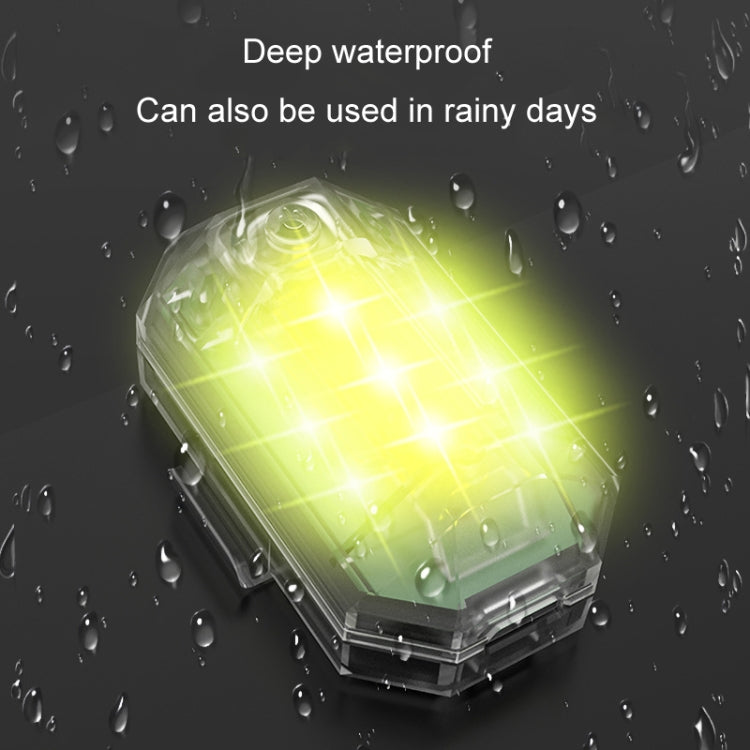 Remote Control LED Car Modified Electric Car Warning Tail Light