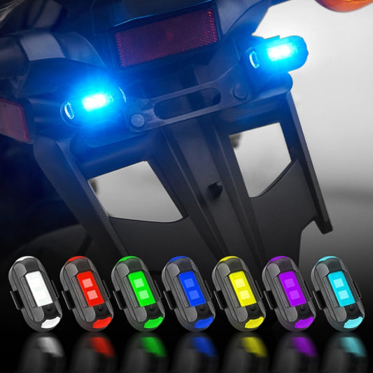 Vibration Remote Control Induction Motorcycle Wireless Strong Magnetic Warning Flash Light, 1 Light +1 RC, 2 Light +1 RC, 4 Light +1 RC