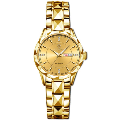 BINBONG B5552 Luminous Multifunctional Business Calendar Quartz Watch