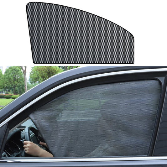 Car Sunshade Magnetic Iron Reflective Mesh Gauze Sunscreen Heat Insulation Sunshade Baffle, Front Window Driving, Front Window Co-driving, Rear Window Square