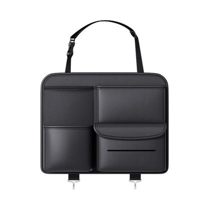 Multifunctional Car Seat Back Storage Bag Car Interior Decorative Supplies, Size:, S (Black), L (Black)