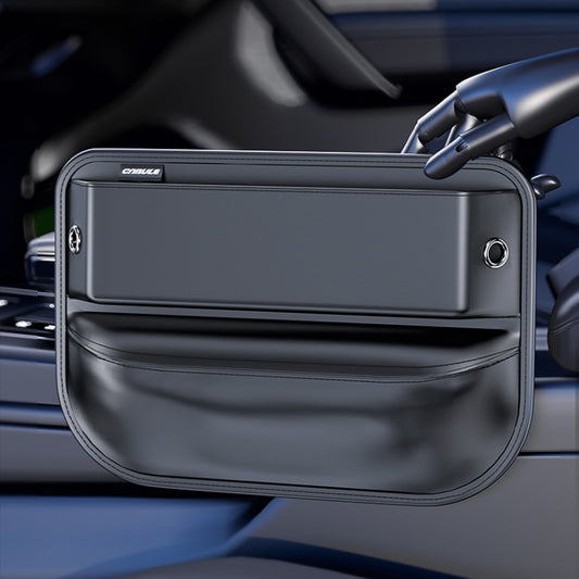 Car Large-capacity Gap Storage Box Car Extended Storage Bag, Black)