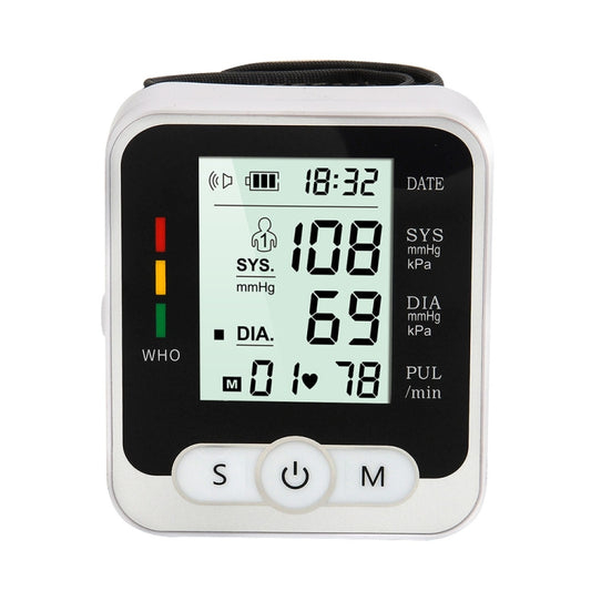 RAK189 Household Electronic Blood Pressure Measuring Device Wrist Sphygmomanometer, with Voice, without Voice