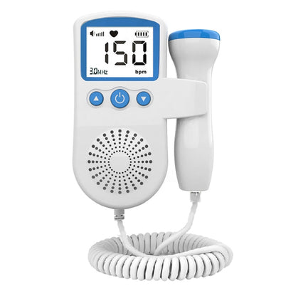 B3 Home Doppler Ultrasound Handheld Fetal Heart Pregnant Women Fetal Heart Monitor, B3(Green), B3(Blue)