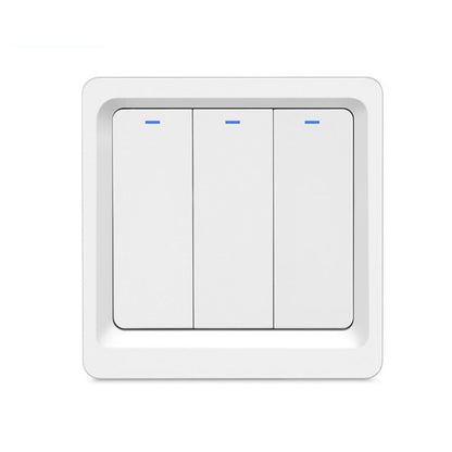 Tuya ZigBee Smart Single-fire Zero-fire Sharing Switch Phone Control Voice Panel EU Plug, Spec:, 1 Button, 2 Buttons, 3 Buttons