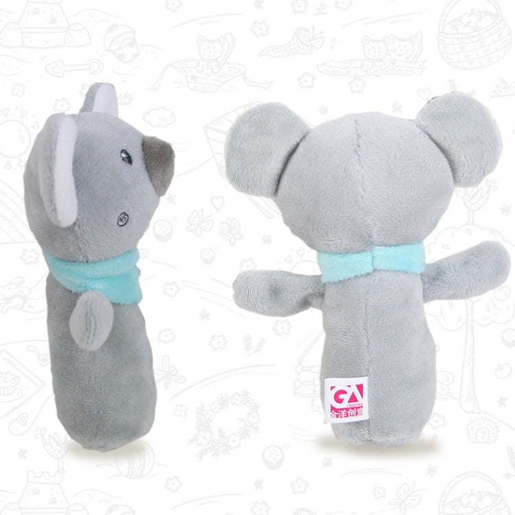 Baby Hand Rattles Toys Hand Grip Stick Newborn Soothing Toys,Style:, Giraffe, Pink Rabbit, Little Grey Elephant, Koala, Piggy, Monkey, White Rabbit, Little Red Mouse, Little Flower Elephant, Little Banana, Sleep Bear Blue Rattles�����������������������...