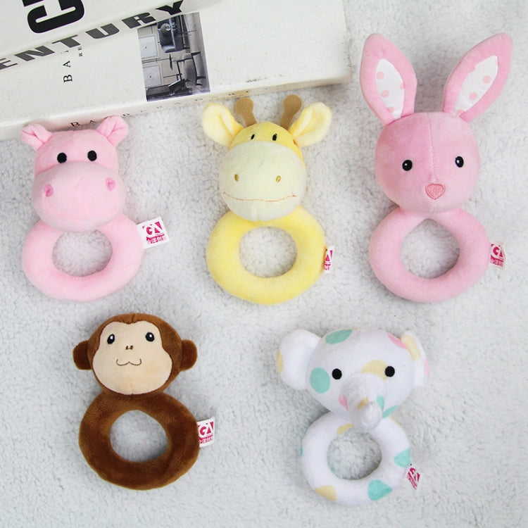 Baby Hand Rattles Toys Hand Grip Stick Newborn Soothing Toys,Style:, Giraffe, Pink Rabbit, Little Grey Elephant, Koala, Piggy, Monkey, White Rabbit, Little Red Mouse, Little Flower Elephant, Little Banana, Sleep Bear Blue Rattles�����������������������...