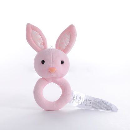 Baby Hand Rattles Toys Hand Grip Stick Newborn Soothing Toys,Style:, Giraffe, Pink Rabbit, Little Grey Elephant, Koala, Piggy, Monkey, White Rabbit, Little Red Mouse, Little Flower Elephant, Little Banana, Sleep Bear Blue Rattles�����������������������...