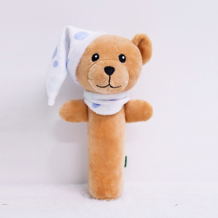 Baby Hand Rattles Toys Hand Grip Stick Newborn Soothing Toys,Style:, Giraffe, Pink Rabbit, Little Grey Elephant, Koala, Piggy, Monkey, White Rabbit, Little Red Mouse, Little Flower Elephant, Little Banana, Sleep Bear Blue Rattles�����������������������...