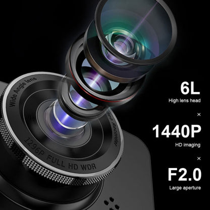 L601 HD Night Vision Electronics Dog Reversing Image Driving Recorder, Style:, Standard Version, WIFI Version