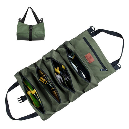 WESSLECO Oxford Cloth Electrical Hardware Hanging Tool Storage Bag, CP Camouflage, Jungle Camouflage, Camouflage Gray, Blue, Green, Khaki