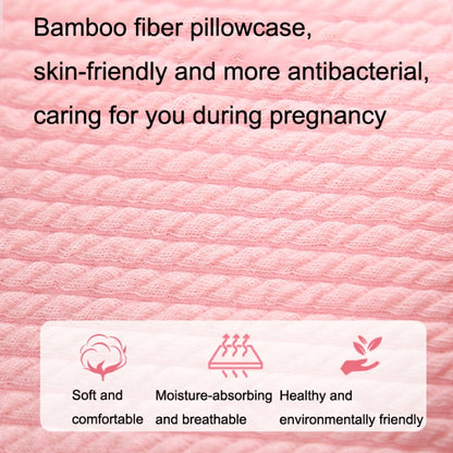 Pregnant Waist Support Cotton Pillow Side Sleepers Cushion Removable and Washable Abdomen Pillow, Pink, Green, Gray