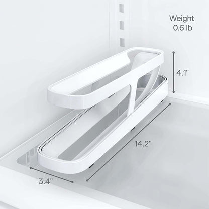 Automatic Eggs Storage Box Refrigerator Egg Dispenser Plastic Rolling Eggs Holder  Container