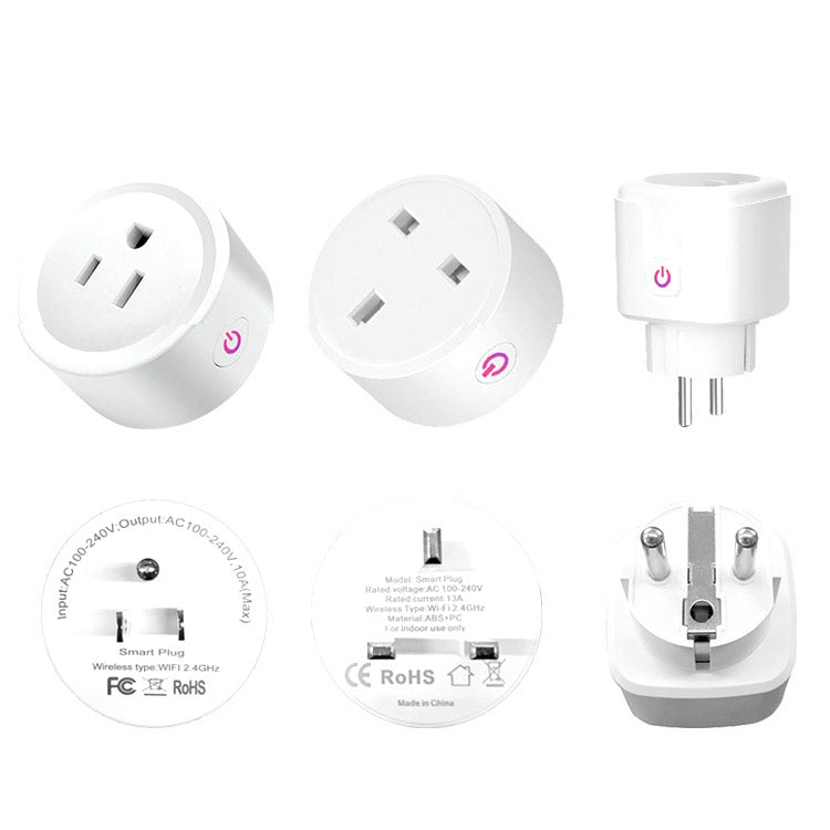 Tuya Smart App Wifi Smart Socket Phone Remote Timing Voice Switch Supports Alexa, EU Plug, Style: 16A Power Model, EU Plug, Style: 20A Power Model, UK Plug, Style: 16A Power Model, UK Plug, Style: 20A Power Model, US Plug, Style: 16A Power Model�������...