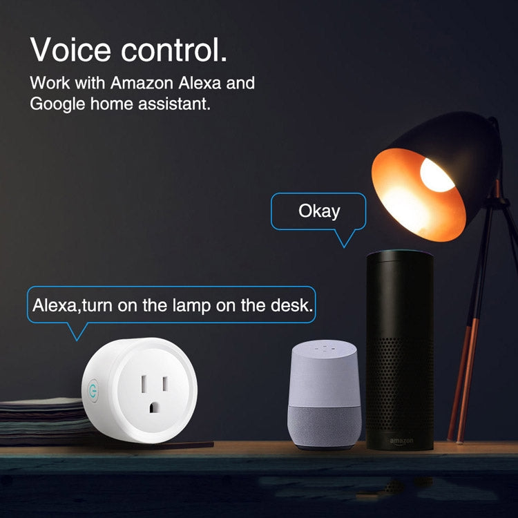 Tuya Smart App Wifi Smart Socket Phone Remote Timing Voice Switch Supports Alexa, EU Plug, Style: 16A Power Model, EU Plug, Style: 20A Power Model, UK Plug, Style: 16A Power Model, UK Plug, Style: 20A Power Model, US Plug, Style: 16A Power Model�������...
