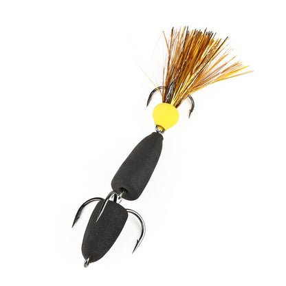 W.P.E PMG-M Foam Hook Soft Worm Bait Three Anchor Hook Fake Lures