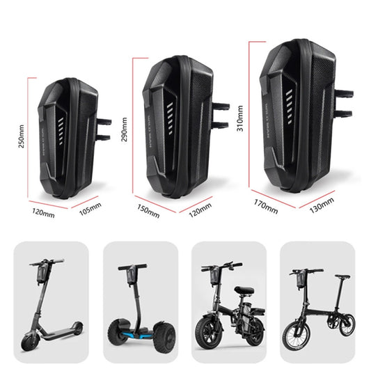WILD MAN  ES8X Electric Scooter Bicycle Fast Disassembly Hanging Bag EVA Hard Shell Bag