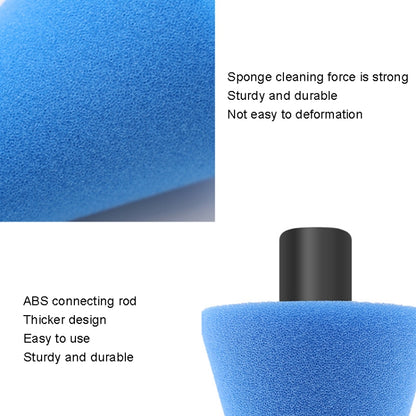 Car Cone Wheel Polishing Sponge M14 Detail Waxing Sponge Wheel, Single Cone M14 Blue, Single Cone M14 Yellow, Single Cone M14 Orange, Single Cone M14 Red