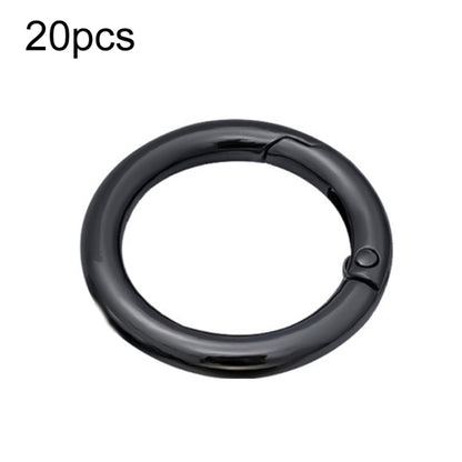 20pcs Zinc Alloy Spring Ring Metal Open Bag Webbing Keychain, 3 Points Silver, 4 Points Silver, 6 Points Light Gold, 4 Points Light Gold, 6 Points Black, Inch 2 Black, 6 Points Silver, 3 Points Light Gold, 1 inch Light Gold, 3 Point Black, 1 inch Black...