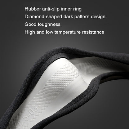 Turned Fur D Type Steering Wheel Cover, Turned Fur Black Red, Turned Fur Black Gray, Turned Fur Black Blue, Turned Fur Gray, Turned Fur Carbon Gray