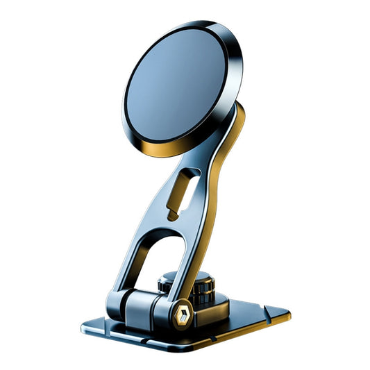 D29 Metal Car Phone Holder Floating Screen Folding Magnetic Phone Holder, D29