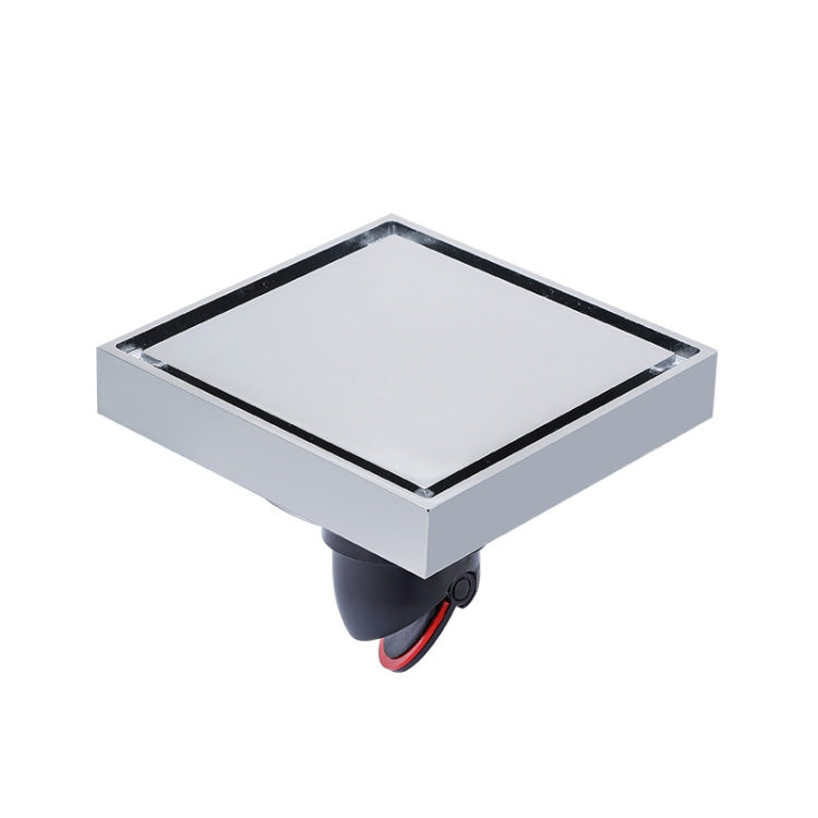 Bathroom Large Displacement Anti-odor Floor Drain, Style:, K8011 Gold+Black Straight Row, K8011 Gold+Magnetic Suspension, K8012 Chrome Plated+Black Straight Row, K8012 Chrome Plated+Magnetic Suspension, K8014 Nickel Brushes+Black Straight Row����������...