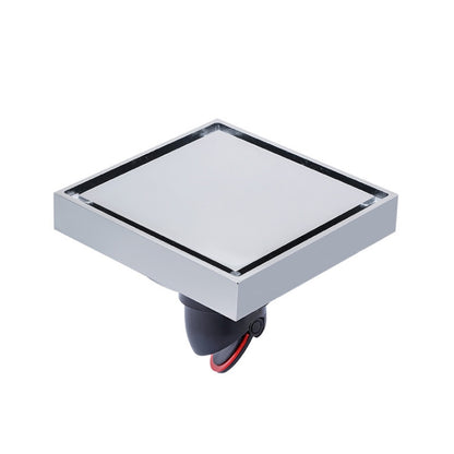Bathroom Large Displacement Anti-odor Floor Drain, Style:, K8011 Gold+Black Straight Row, K8011 Gold+Magnetic Suspension, K8012 Chrome Plated+Black Straight Row, K8012 Chrome Plated+Magnetic Suspension, K8014 Nickel Brushes+Black Straight Row����������...