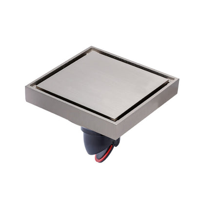 Bathroom Large Displacement Anti-odor Floor Drain, Style:, K8011 Gold+Black Straight Row, K8011 Gold+Magnetic Suspension, K8012 Chrome Plated+Black Straight Row, K8012 Chrome Plated+Magnetic Suspension, K8014 Nickel Brushes+Black Straight Row����������...