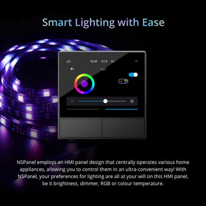 Sonoff NSPanel WiFi Smart Scene Switch Thermostat Temperature All-in-One Control Touch Screen, EU Plug, US Plug