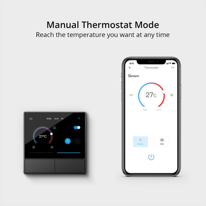 Sonoff NSPanel WiFi Smart Scene Switch Thermostat Temperature All-in-One Control Touch Screen, EU Plug, US Plug