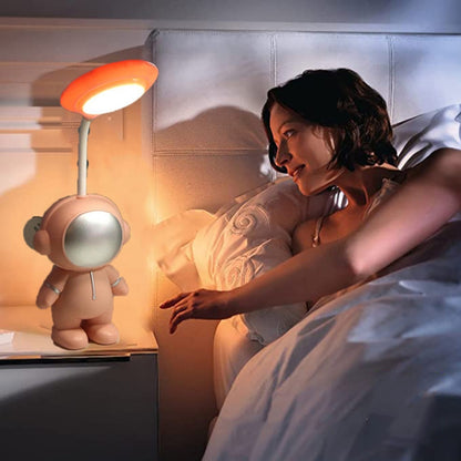 مصباح دراسة لحماية عين رائد الفضاء L-220903 LED قابل لإعادة الشحن، لون أبيض، لون أزرق L-220903