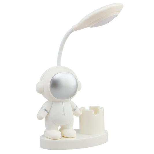 T509 Astronaut Pen Holder Desk Lamp with Pencil Sharpener Function, T509 White, T509 Pink, T509 Blue