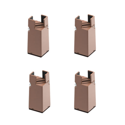 4pcs/set Adjustable Furniture Heightening Feet Pad, 50mm High, 75mm High, 100mm High