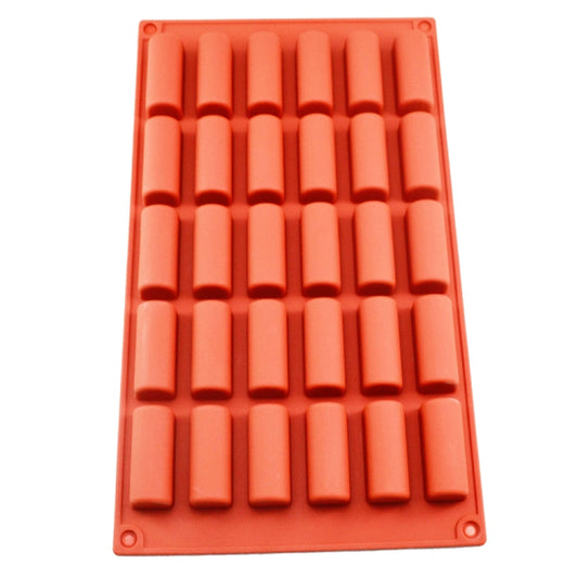 30 Grid Silicone Ice Grid Chocolate Snack Mold, Long Strip Shape
