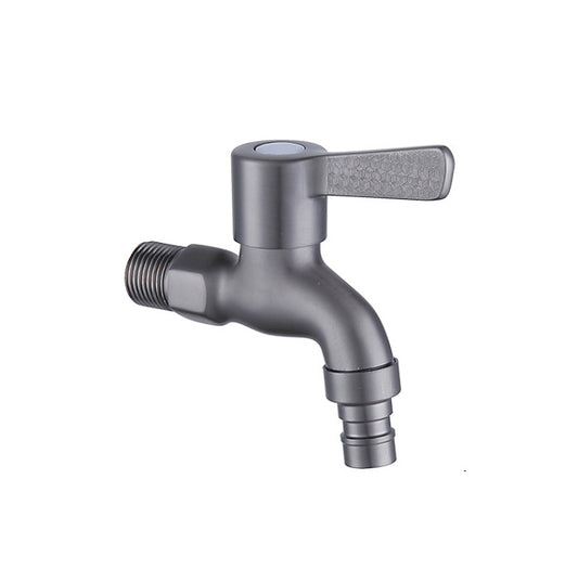 Bathroom Toilet Stainless Steel Bib Tap Wall Mounted Washing Machine Water Tap ,Spec: