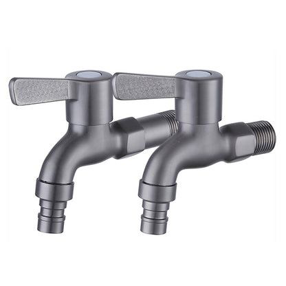 Bathroom Toilet Stainless Steel Bib Tap Wall Mounted Washing Machine Water Tap ,Spec: