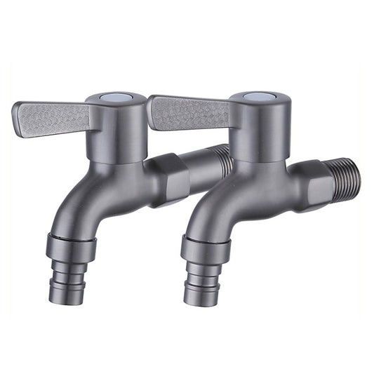 Bathroom Toilet Stainless Steel Bib Tap Wall Mounted Washing Machine Water Tap ,Spec:
