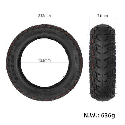 9.5x2.5 Inch Off-Road Tubeless Tire for KQI3/KQI3 PRO/KQI3 MAX/KQI3 SPORT Electric Scooter