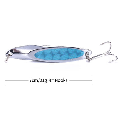 HENGJIA SP0715B Laser Sequins Oblique Cut Sequin Baits