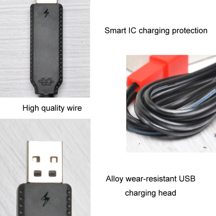3.7V Smart Chip Protection USB Battery Plug Charging Cable
