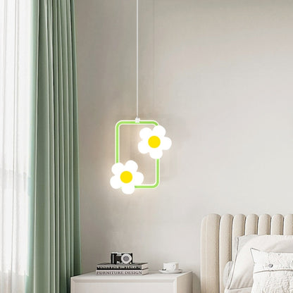 Children Room Bedside Warm Sunflower Chandelier, Round Green Warm Light, Round Green White Light, Round Green 3 Color Dimmer, Round Pink Warm Light, Round Pink White Light, Round Pink 3 Color Dimmer, Square Green Warm Light, Square Green White Light���...
