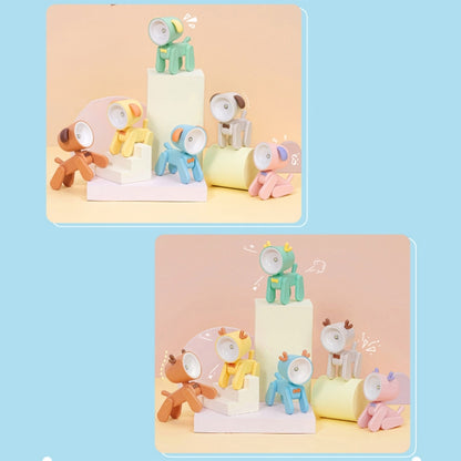 Rechargeable DIY Cartoon Night Light Desktop Ornament Mini Table Lamp