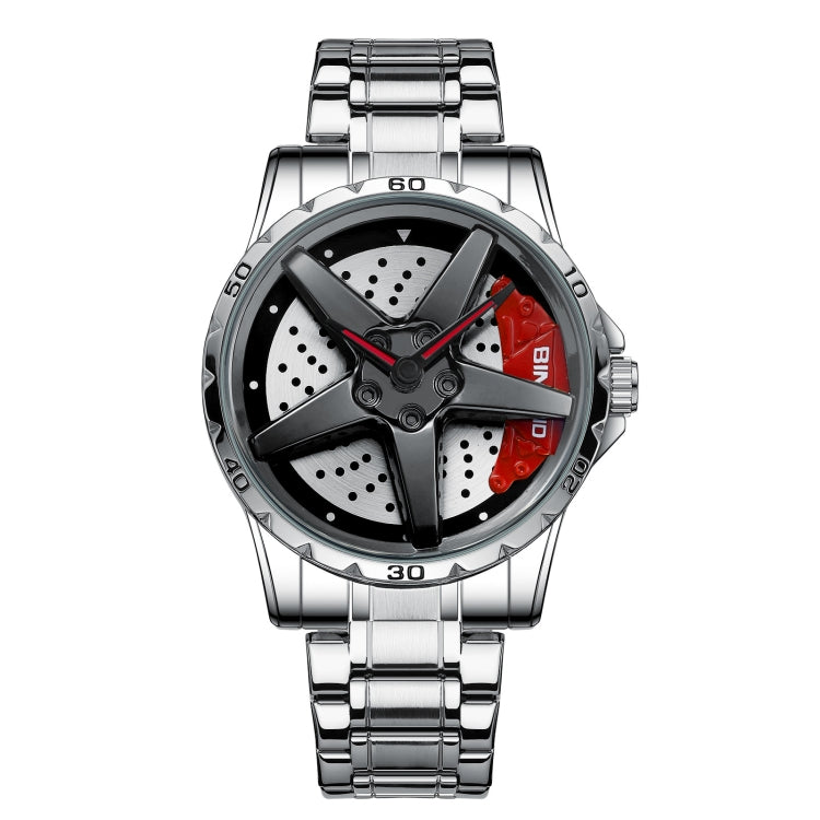 BINBOND D002 Car Hub Dial Multifunctional Waterproof and Wear-resistant Men's Watch
