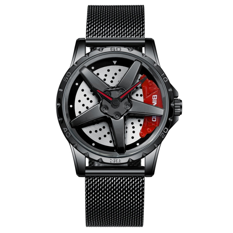 BINBOND D002 Car Hub Dial Multifunctional Waterproof and Wear-resistant Men's Watch